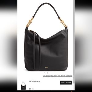 BOSS Small Kristin Leather Hobo